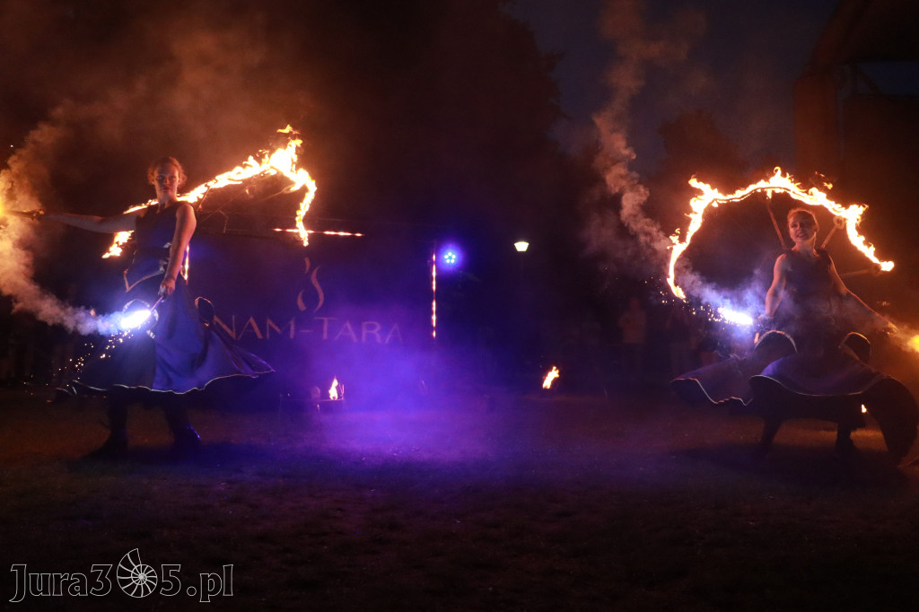 Fotorelacja II: Muzyczne Wianki w Myszkowie - FIRESHOW – Teatr ognia NAM-TARA