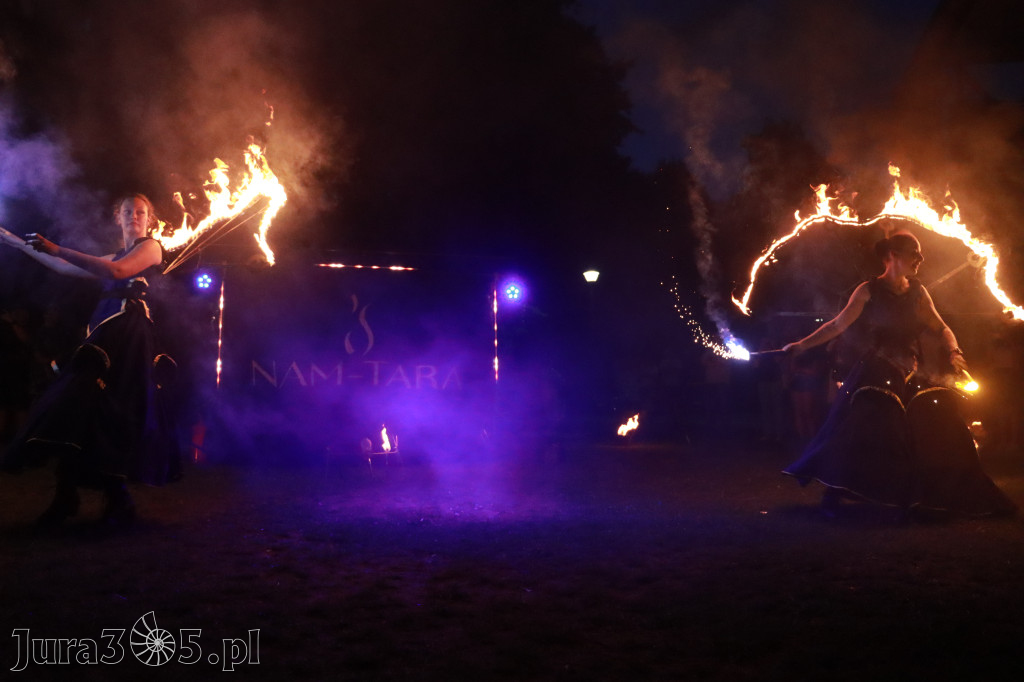Fotorelacja II: Muzyczne Wianki w Myszkowie - FIRESHOW – Teatr ognia NAM-TARA
