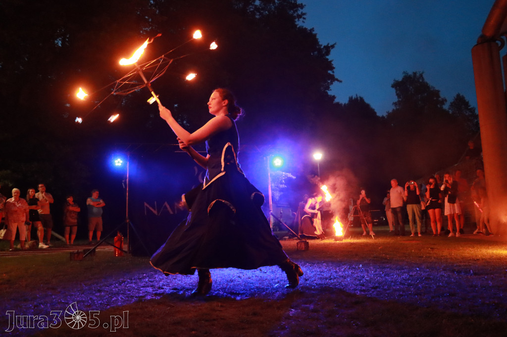 Fotorelacja II: Muzyczne Wianki w Myszkowie - FIRESHOW – Teatr ognia NAM-TARA