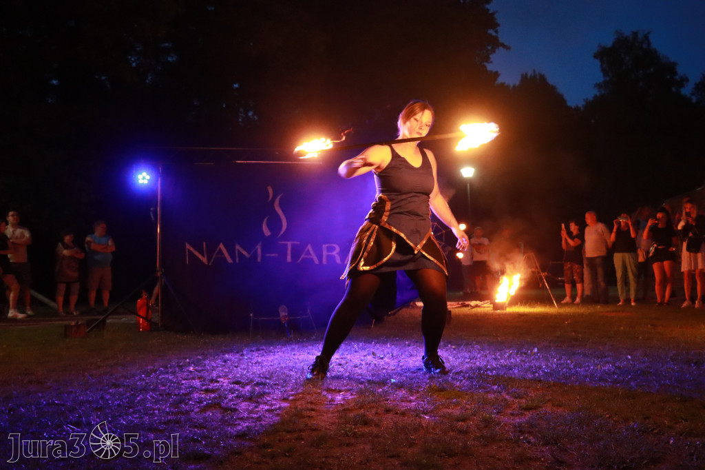 Fotorelacja II: Muzyczne Wianki w Myszkowie - FIRESHOW – Teatr ognia NAM-TARA