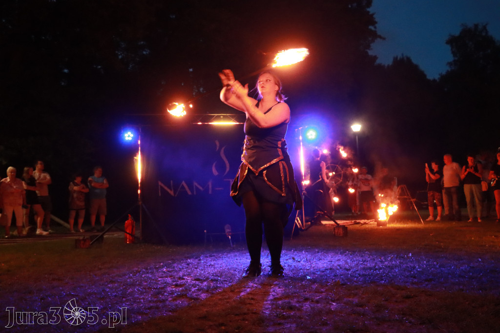 Fotorelacja II: Muzyczne Wianki w Myszkowie - FIRESHOW – Teatr ognia NAM-TARA