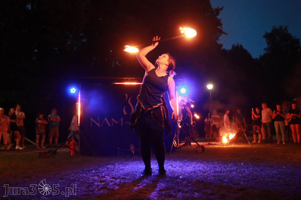 Fotorelacja II: Muzyczne Wianki w Myszkowie - FIRESHOW – Teatr ognia NAM-TARA