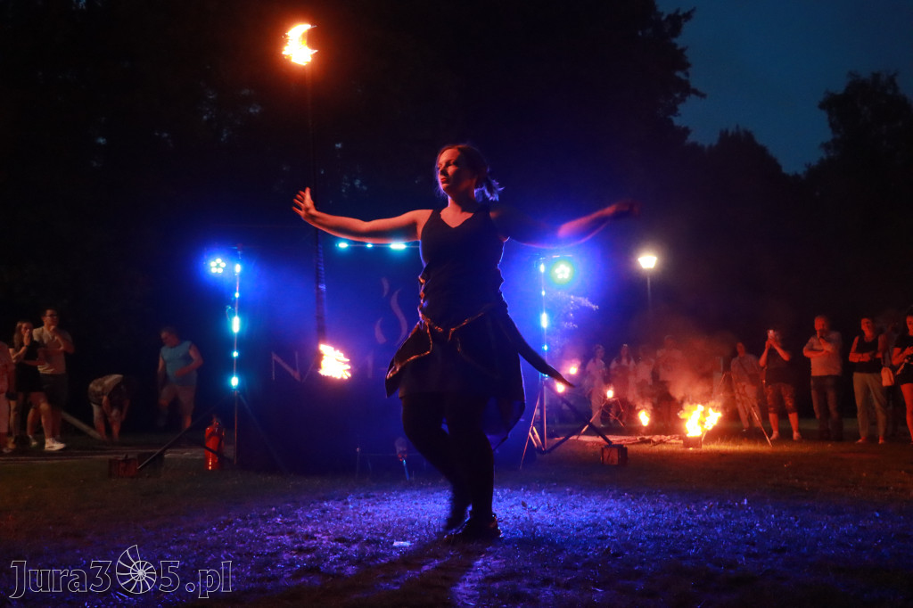 Fotorelacja II: Muzyczne Wianki w Myszkowie - FIRESHOW – Teatr ognia NAM-TARA