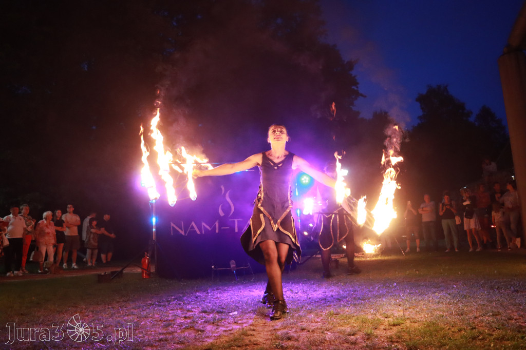 Fotorelacja II: Muzyczne Wianki w Myszkowie - FIRESHOW – Teatr ognia NAM-TARA