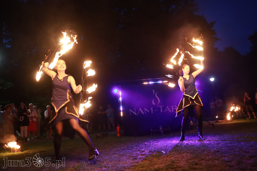Fotorelacja II: Muzyczne Wianki w Myszkowie - FIRESHOW – Teatr ognia NAM-TARA
