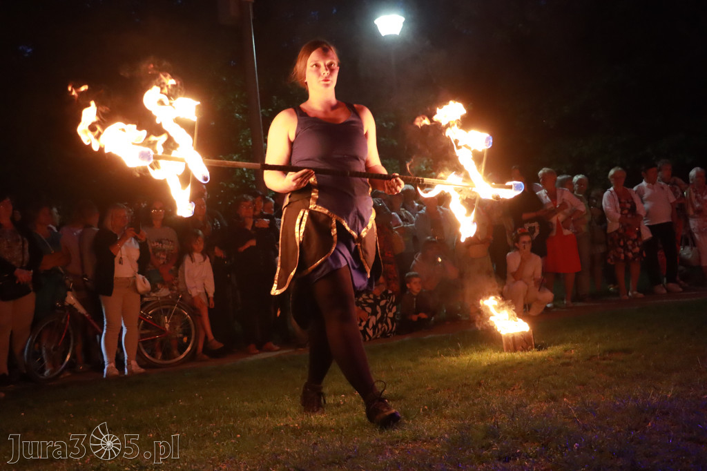 Fotorelacja II: Muzyczne Wianki w Myszkowie - FIRESHOW – Teatr ognia NAM-TARA
