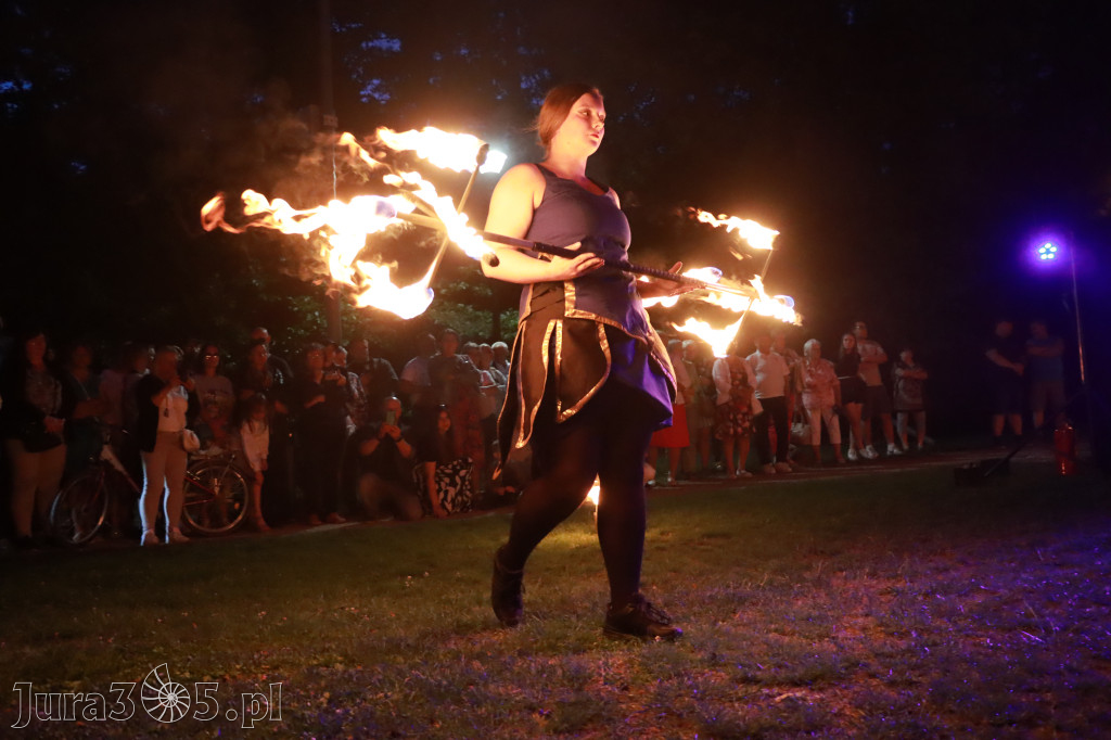 Fotorelacja II: Muzyczne Wianki w Myszkowie - FIRESHOW – Teatr ognia NAM-TARA