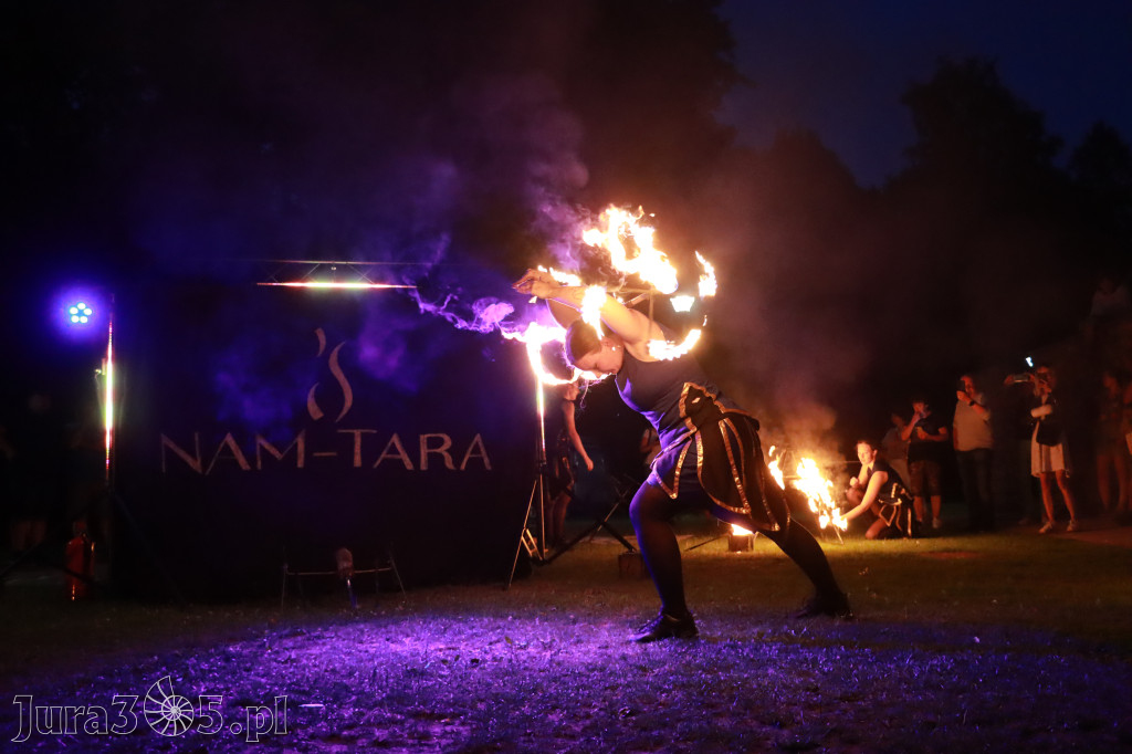 Fotorelacja II: Muzyczne Wianki w Myszkowie - FIRESHOW – Teatr ognia NAM-TARA