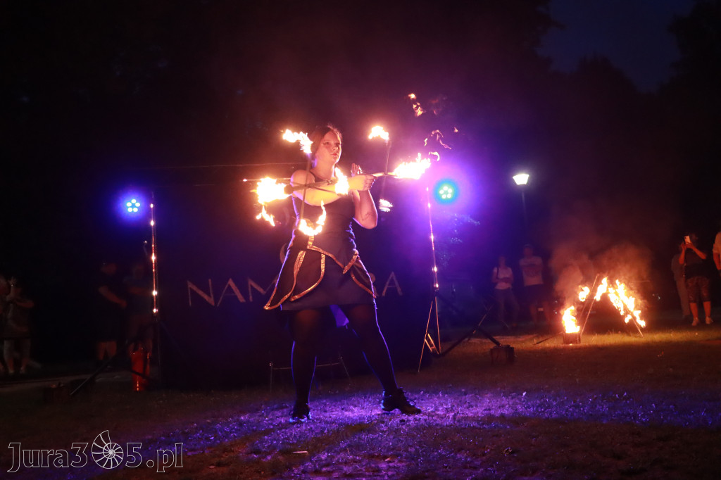 Fotorelacja II: Muzyczne Wianki w Myszkowie - FIRESHOW – Teatr ognia NAM-TARA