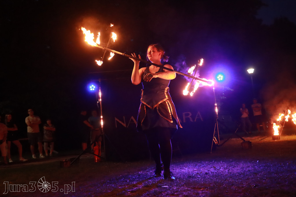Fotorelacja II: Muzyczne Wianki w Myszkowie - FIRESHOW – Teatr ognia NAM-TARA