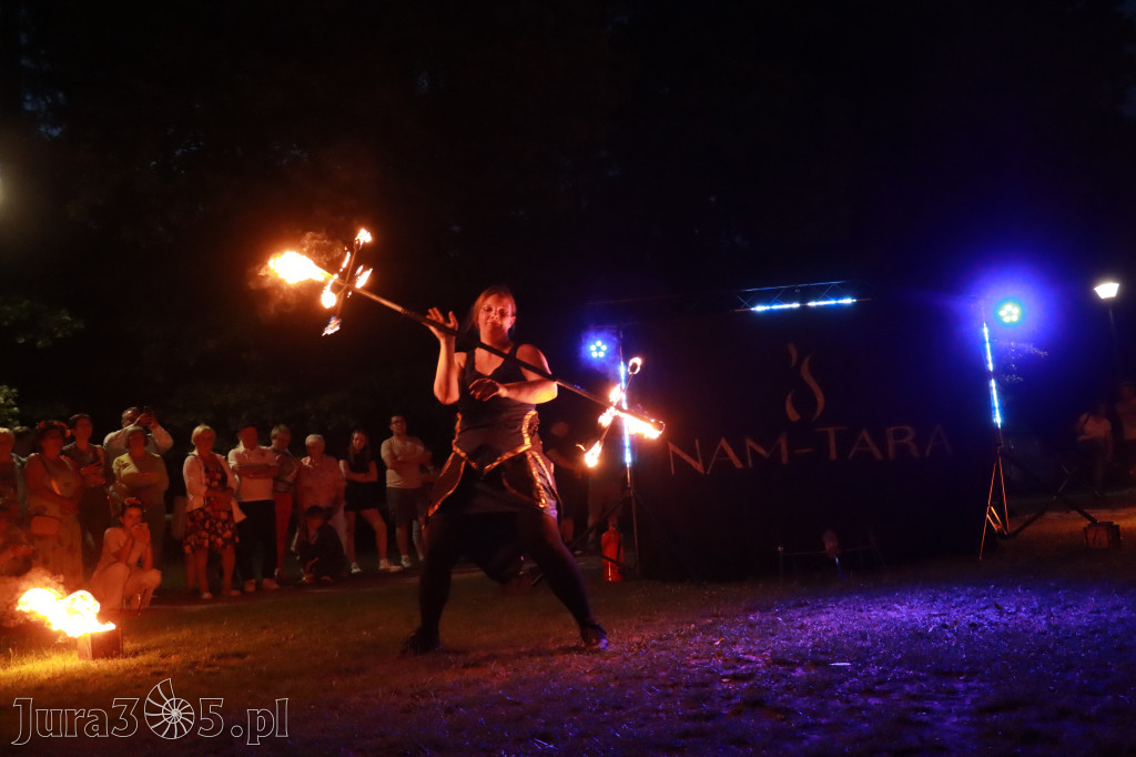 Fotorelacja II: Muzyczne Wianki w Myszkowie - FIRESHOW – Teatr ognia NAM-TARA