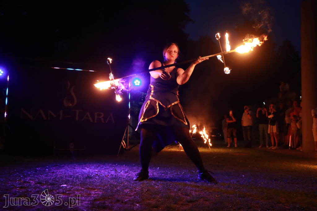 Fotorelacja II: Muzyczne Wianki w Myszkowie - FIRESHOW – Teatr ognia NAM-TARA