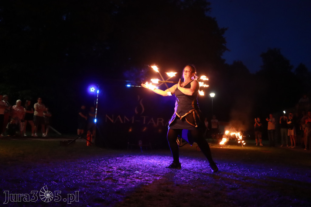 Fotorelacja II: Muzyczne Wianki w Myszkowie - FIRESHOW – Teatr ognia NAM-TARA