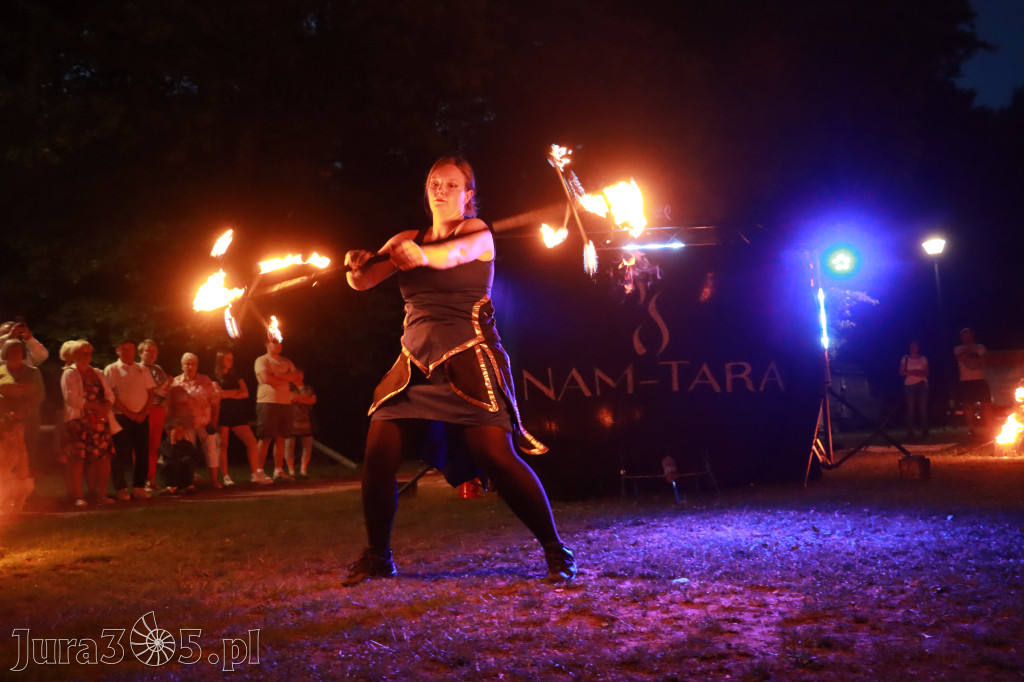 Fotorelacja II: Muzyczne Wianki w Myszkowie - FIRESHOW – Teatr ognia NAM-TARA