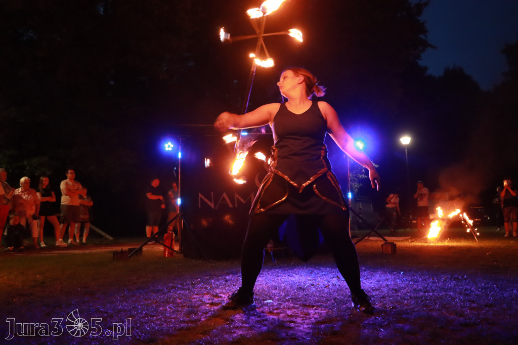 Fotorelacja II: Muzyczne Wianki w Myszkowie - FIRESHOW – Teatr ognia NAM-TARA