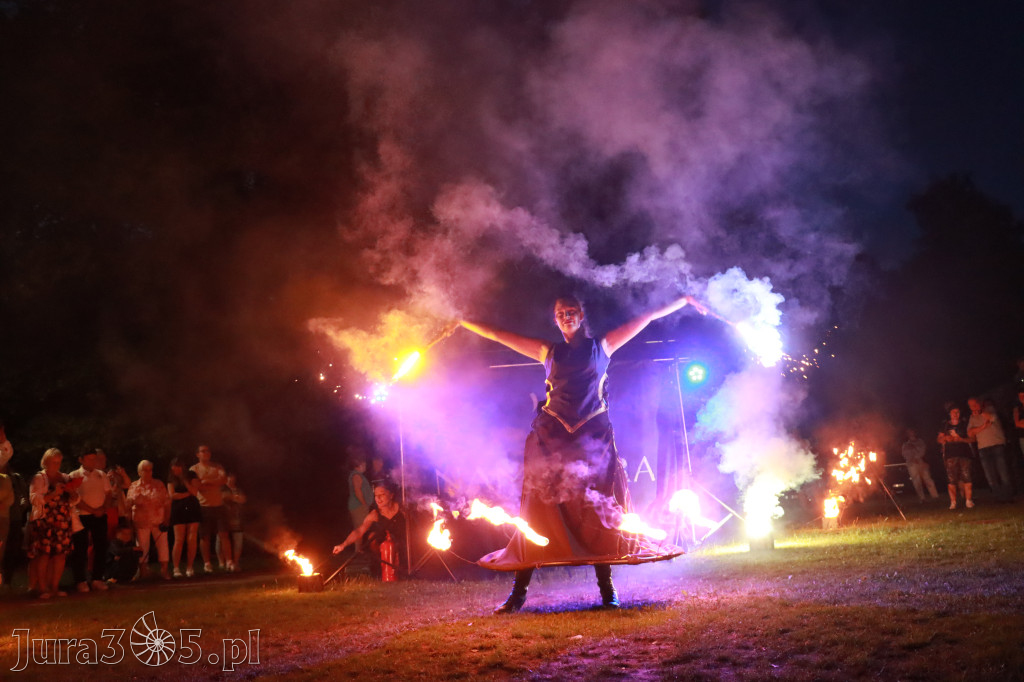 Fotorelacja II: Muzyczne Wianki w Myszkowie - FIRESHOW – Teatr ognia NAM-TARA