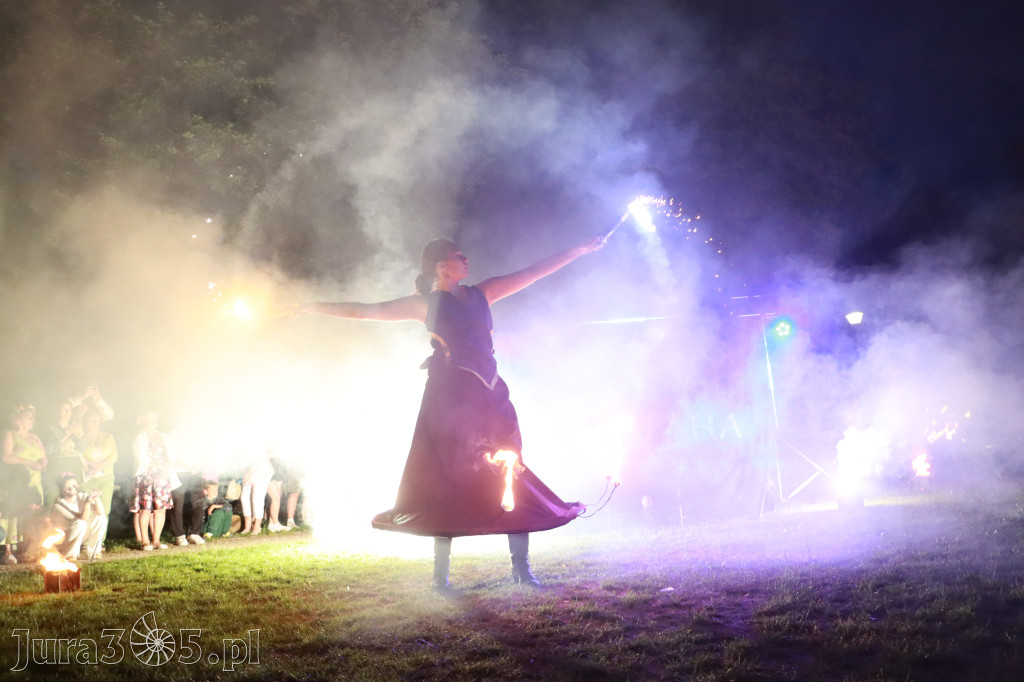Fotorelacja II: Muzyczne Wianki w Myszkowie - FIRESHOW – Teatr ognia NAM-TARA
