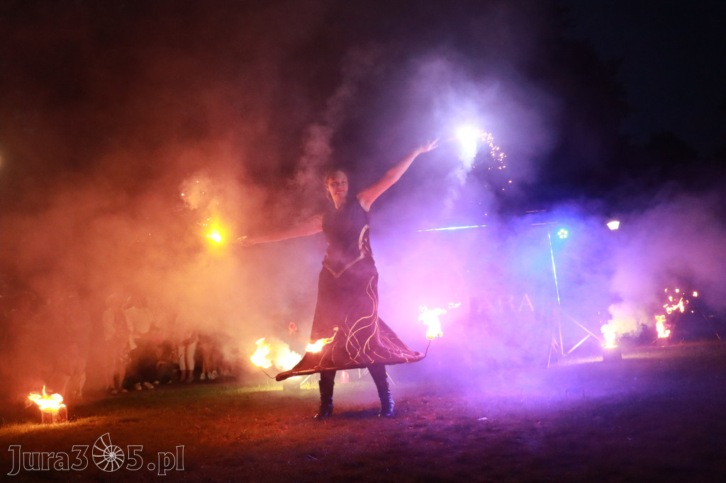 Fotorelacja II: Muzyczne Wianki w Myszkowie - FIRESHOW – Teatr ognia NAM-TARA
