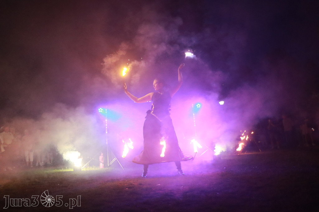 Fotorelacja II: Muzyczne Wianki w Myszkowie - FIRESHOW – Teatr ognia NAM-TARA