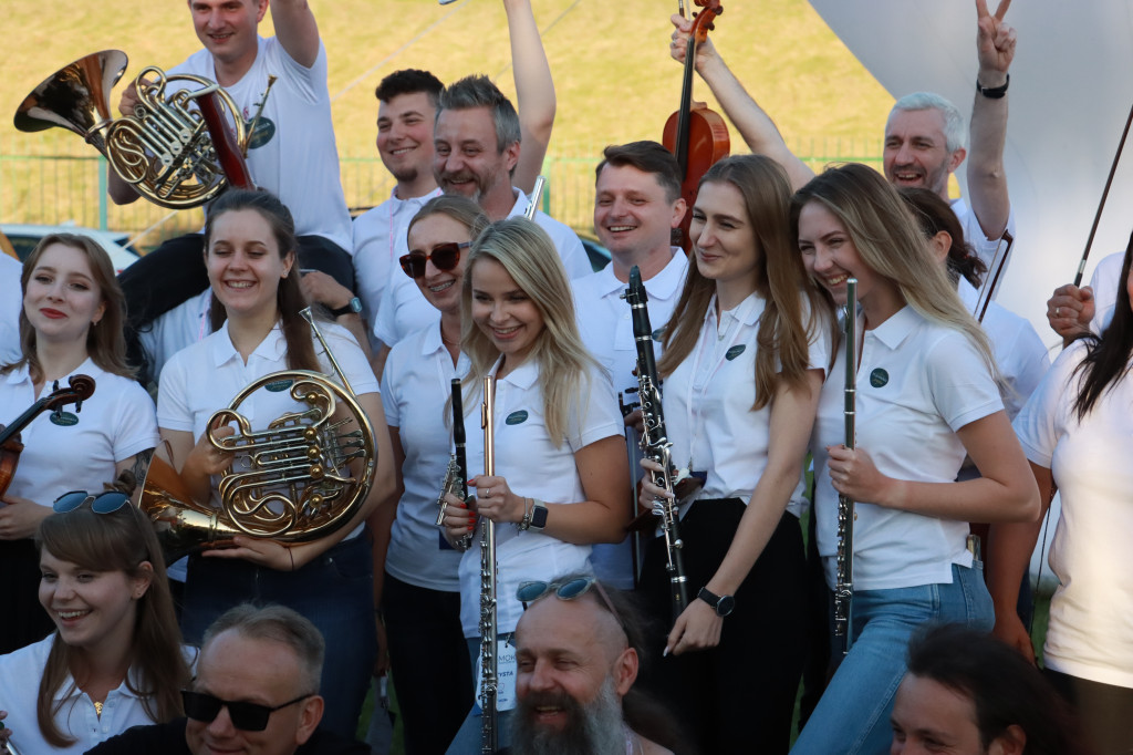 Fotorelacja II: 110 lat Miasta Zawiercie - The Unity  i Orkiestra Filharmonii Jurajskiej