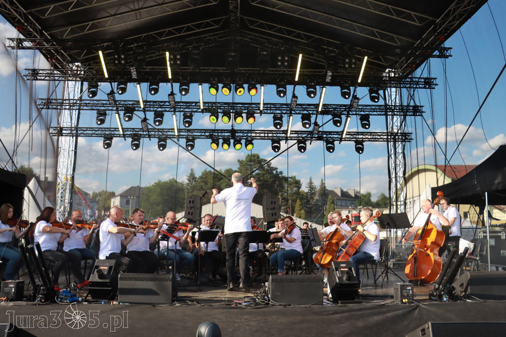 Fotorelacja II: 110 lat Miasta Zawiercie - The Unity  i Orkiestra Filharmonii Jurajskiej
