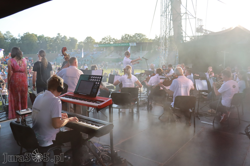 Fotorelacja II: 110 lat Miasta Zawiercie - The Unity  i Orkiestra Filharmonii Jurajskiej