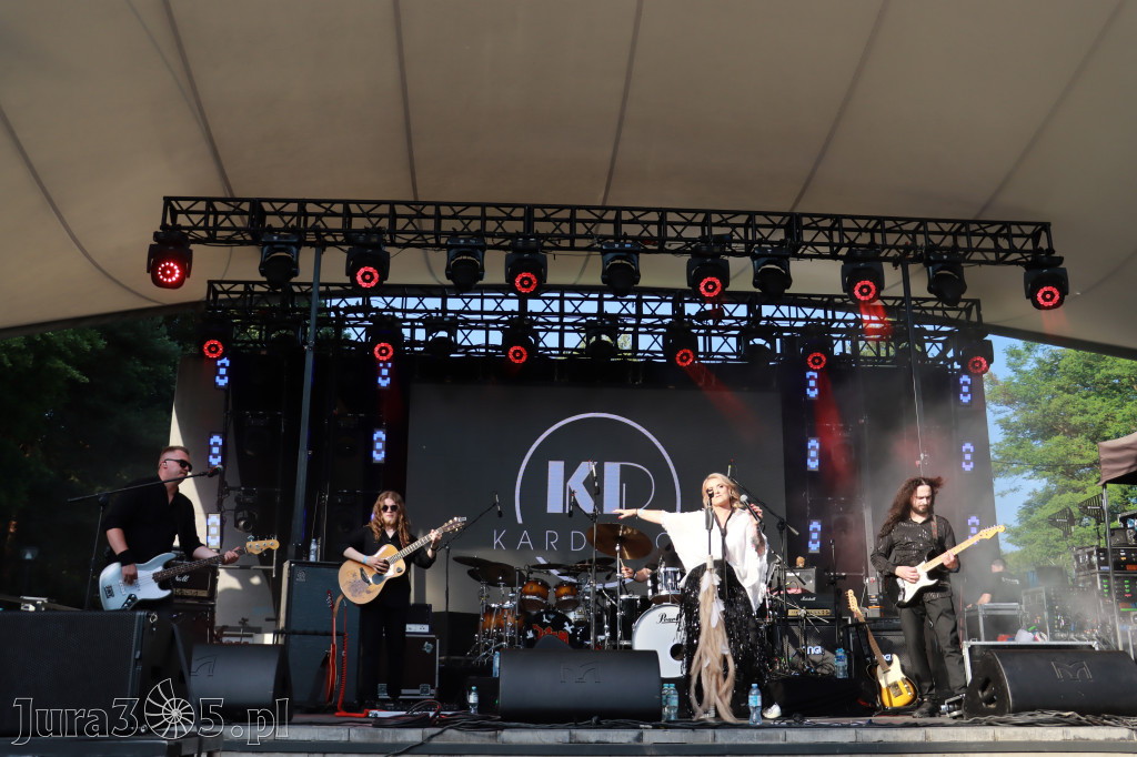 Fotorelacja V: 75 lat Miasta Myszkowa - Koncert zespołu Kardamon