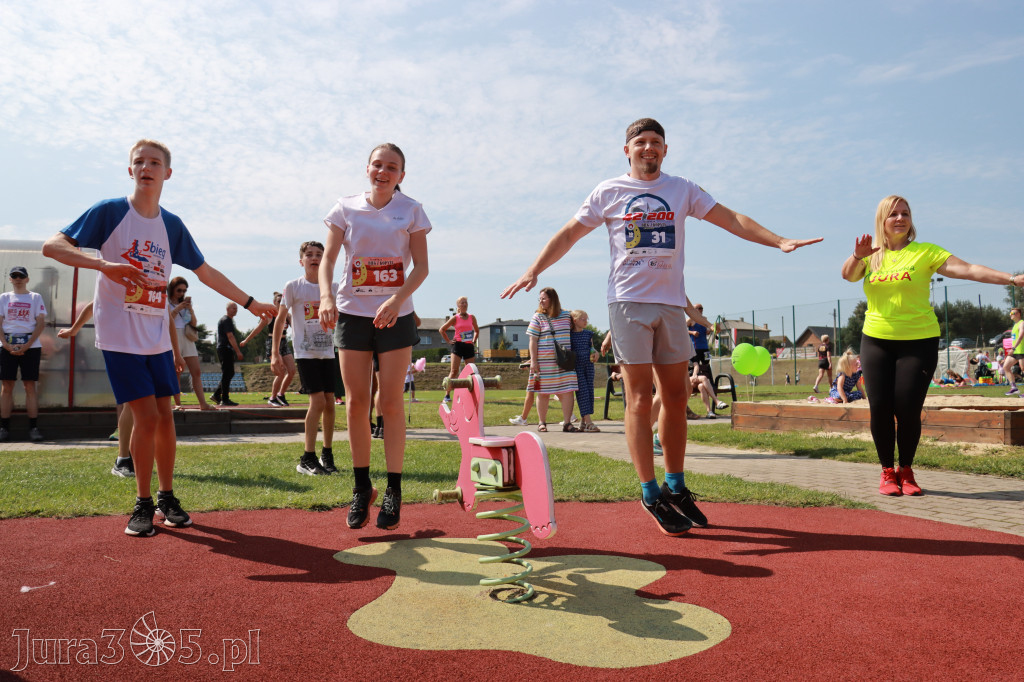 Fotorelacja II: Bieg z Kopyta - rozgrzewka. Festiwal z Kopyta w Gniazdowie