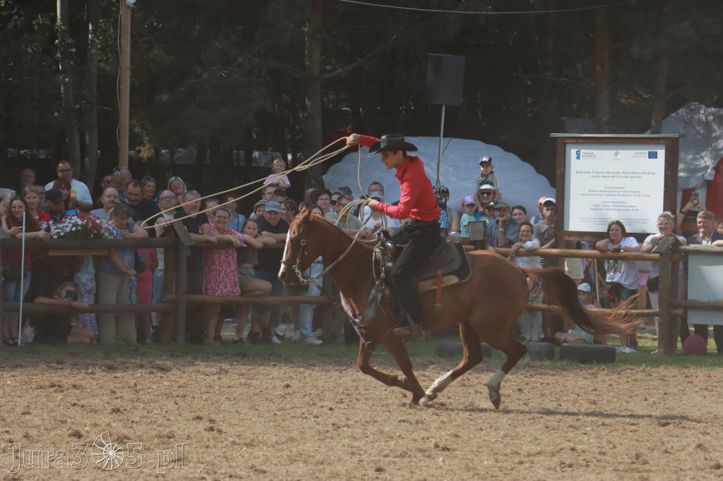 Fotorelacja XXI: Kaskaderski pokaz jeździecki - Festiwal z Kopyta w Gniazdowie