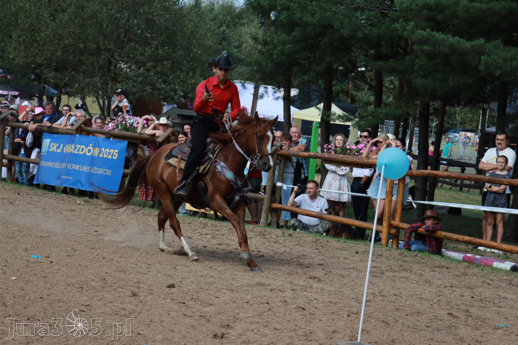 Fotorelacja XXI: Kaskaderski pokaz jeździecki - Festiwal z Kopyta w Gniazdowie