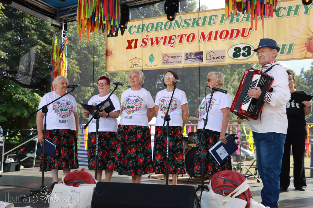 Fotorelacja I: XIV Chorońskie Prażuchy i XI Święto Miodu w Choroniu Gmina Poraj