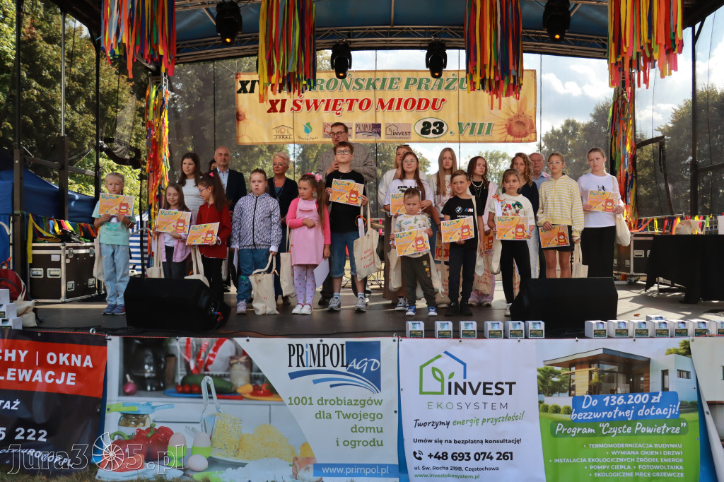 Fotorelacja I: XIV Chorońskie Prażuchy i XI Święto Miodu w Choroniu Gmina Poraj