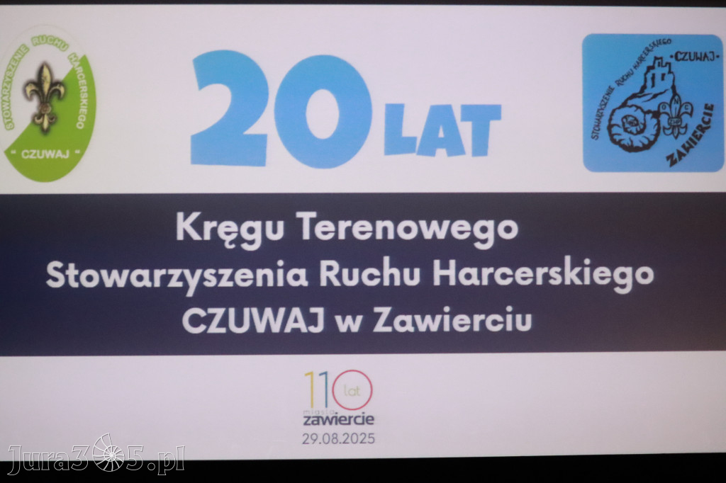 Fotorelacja I: 20 lat Kręgu Terenowego Stowarzyszenia Ruchu Harcerskiego CZUWAJ w Zawierciu