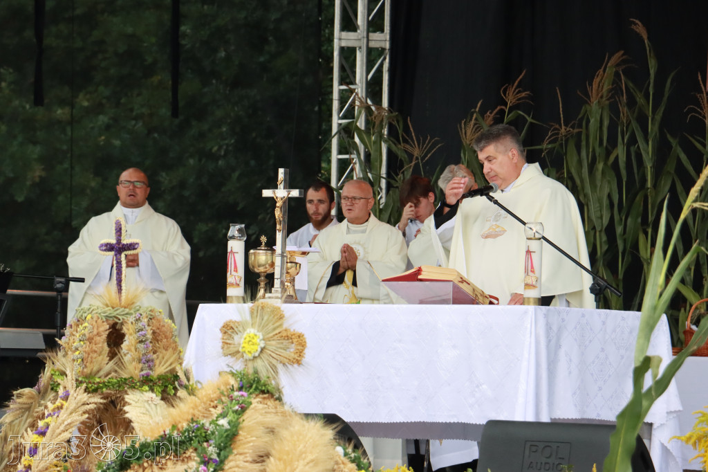 Fotorelacja I: XXVI Dożynki Powiatowo - Gminne w Łazach