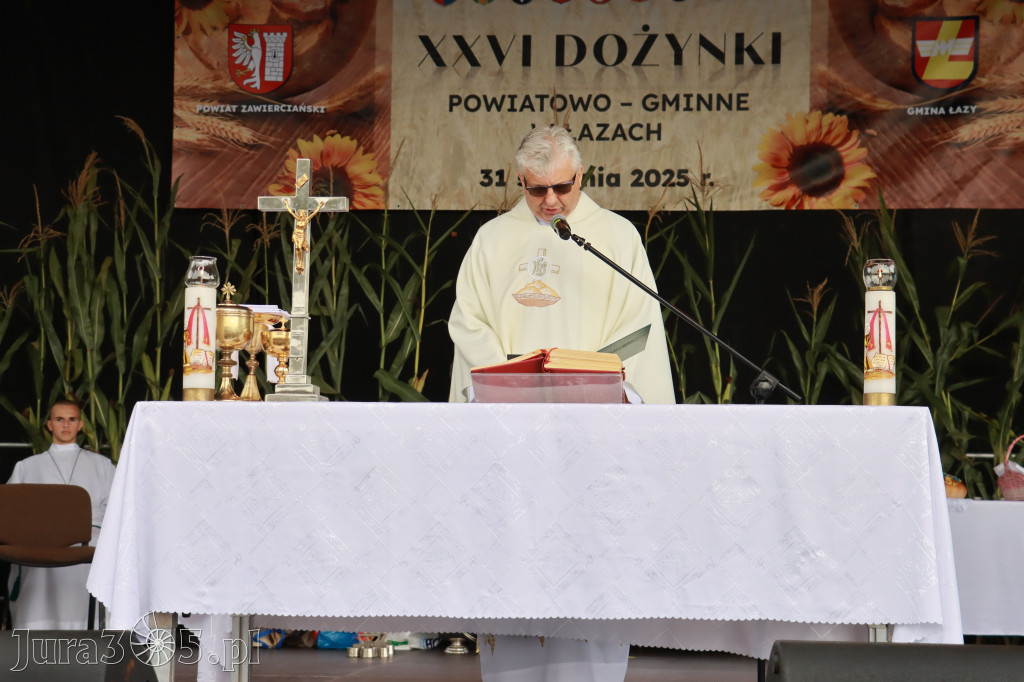 Fotorelacja I: XXVI Dożynki Powiatowo - Gminne w Łazach