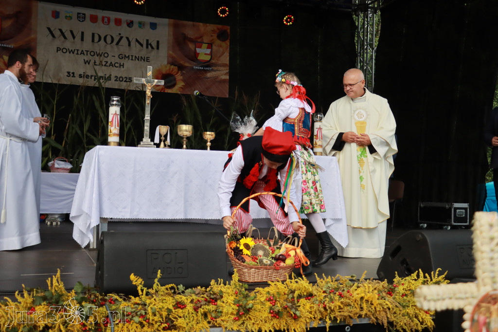 Fotorelacja I: XXVI Dożynki Powiatowo - Gminne w Łazach