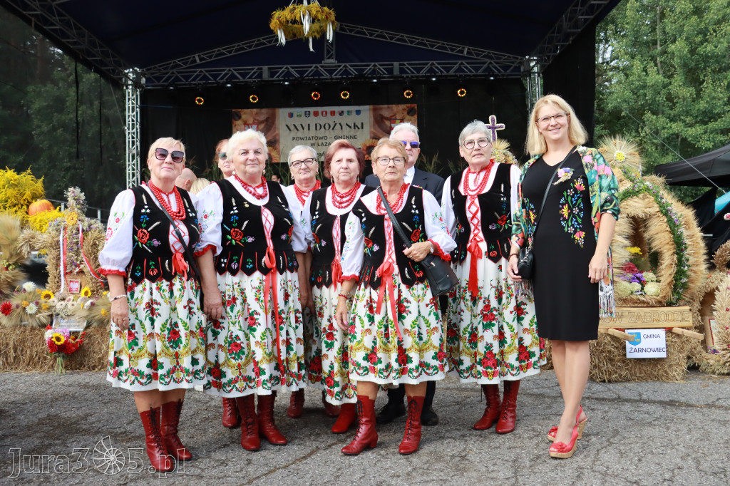 Fotorelacja I: XXVI Dożynki Powiatowo - Gminne w Łazach