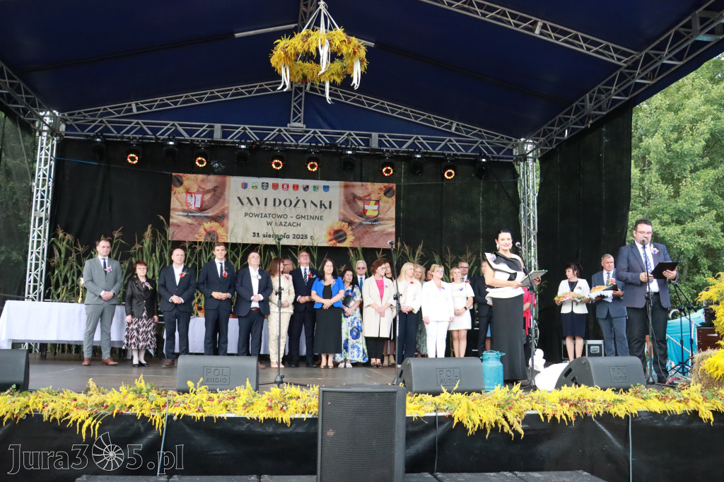 Fotorelacja I: XXVI Dożynki Powiatowo - Gminne w Łazach