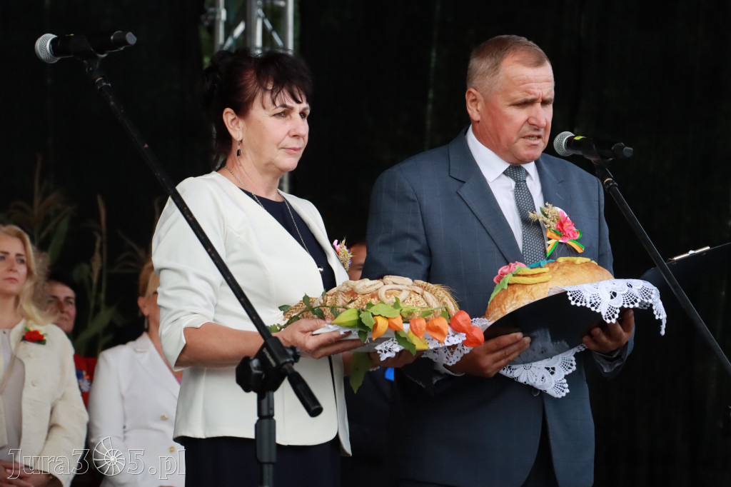 Fotorelacja I: XXVI Dożynki Powiatowo - Gminne w Łazach