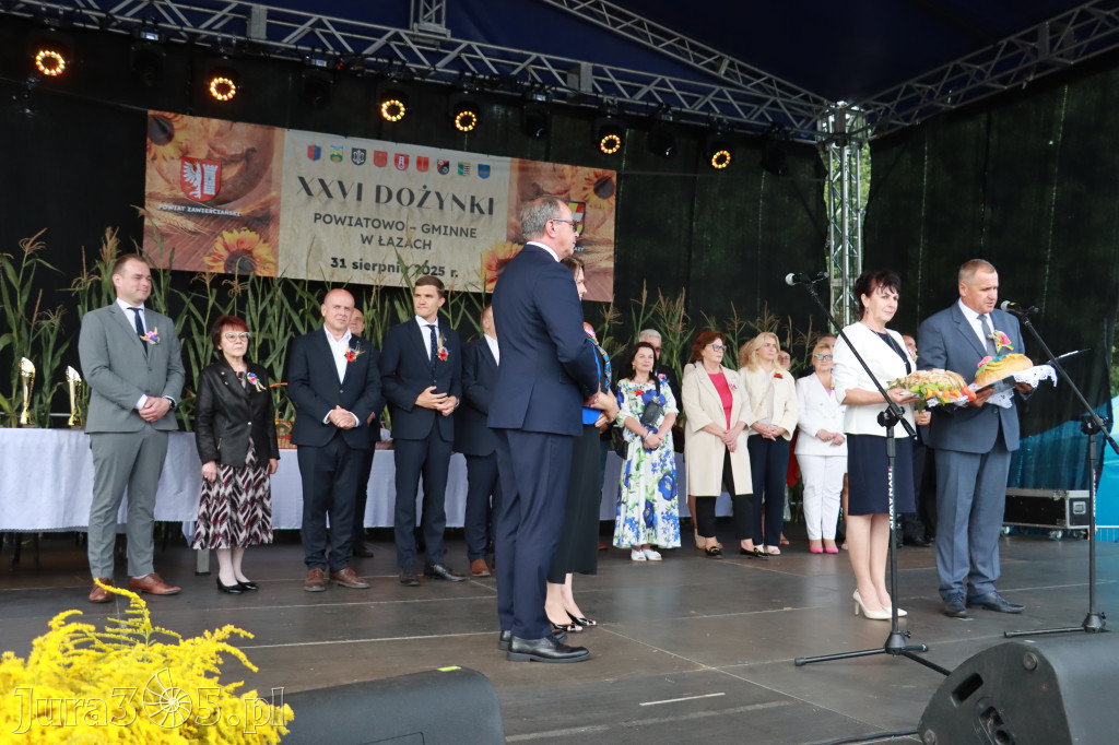 Fotorelacja I: XXVI Dożynki Powiatowo - Gminne w Łazach