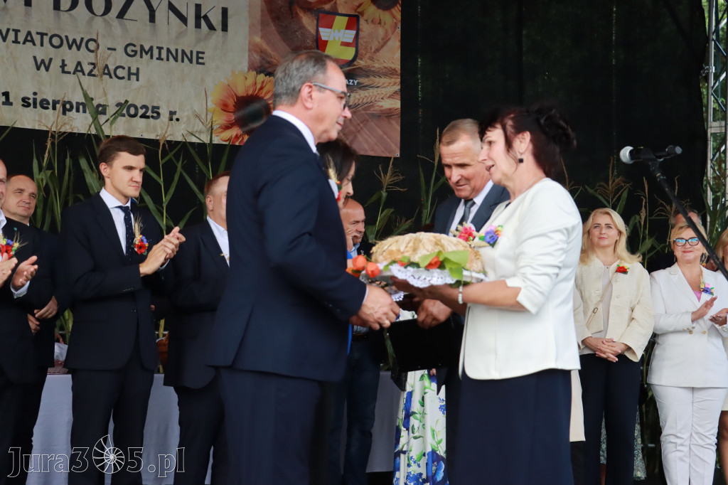 Fotorelacja I: XXVI Dożynki Powiatowo - Gminne w Łazach