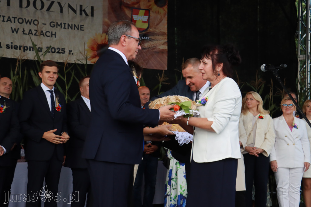 Fotorelacja I: XXVI Dożynki Powiatowo - Gminne w Łazach