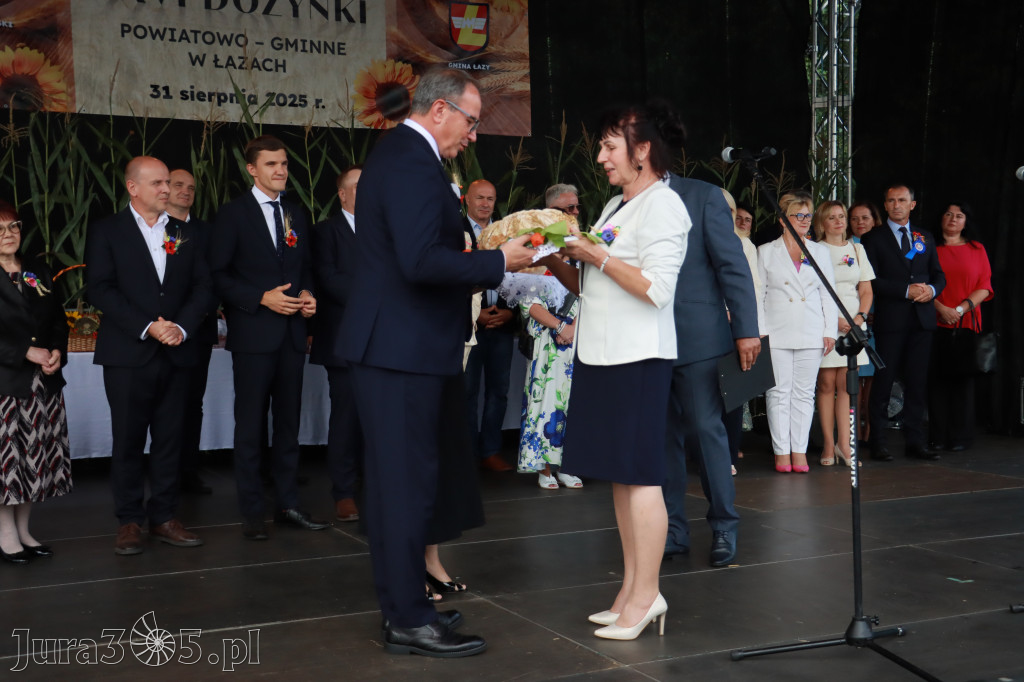 Fotorelacja I: XXVI Dożynki Powiatowo - Gminne w Łazach