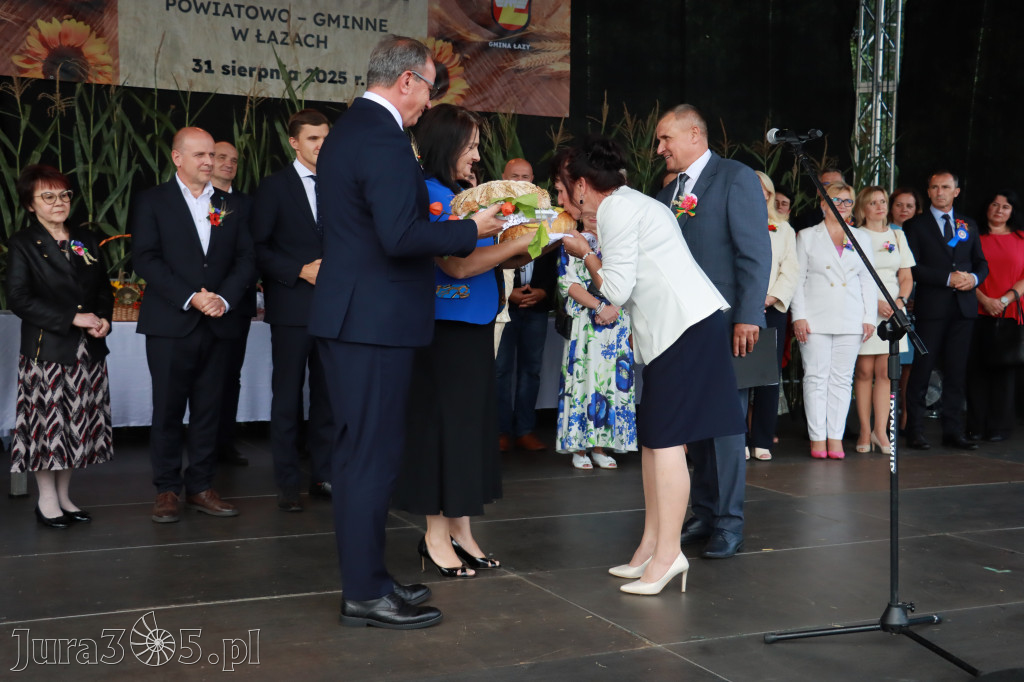 Fotorelacja I: XXVI Dożynki Powiatowo - Gminne w Łazach