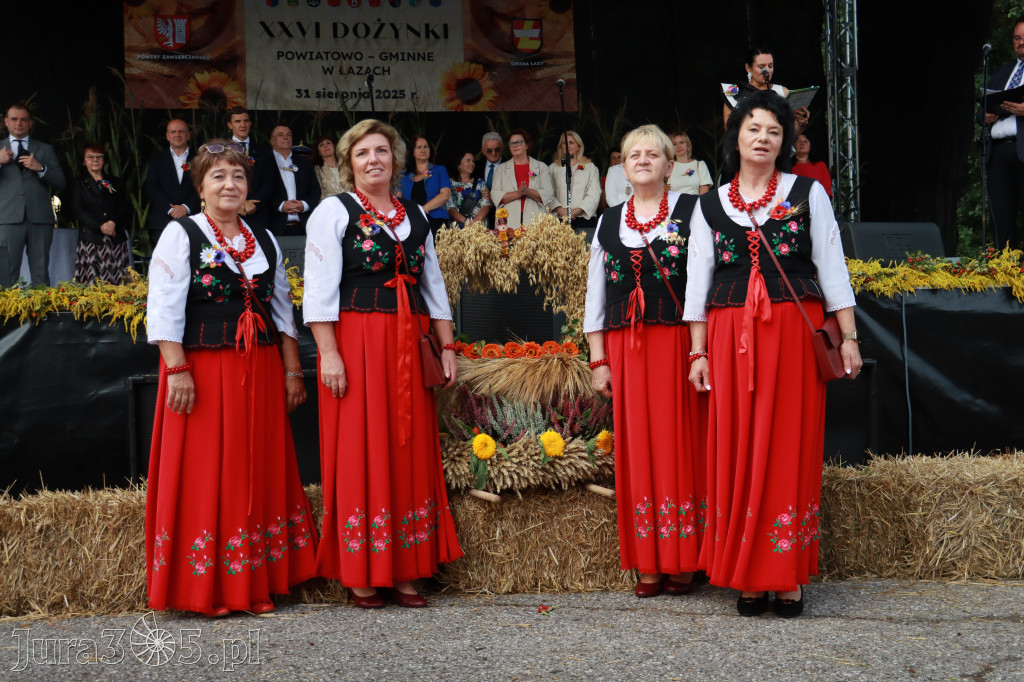 Fotorelacja I: XXVI Dożynki Powiatowo - Gminne w Łazach