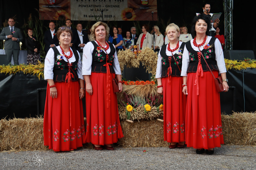 Fotorelacja I: XXVI Dożynki Powiatowo - Gminne w Łazach