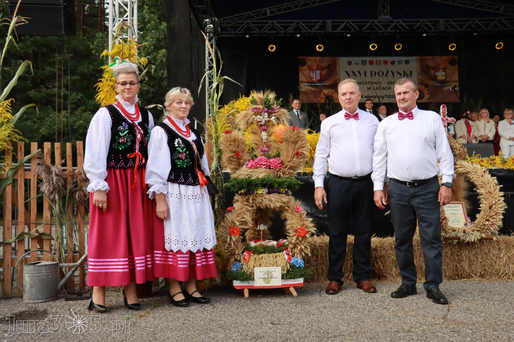 Fotorelacja I: XXVI Dożynki Powiatowo - Gminne w Łazach