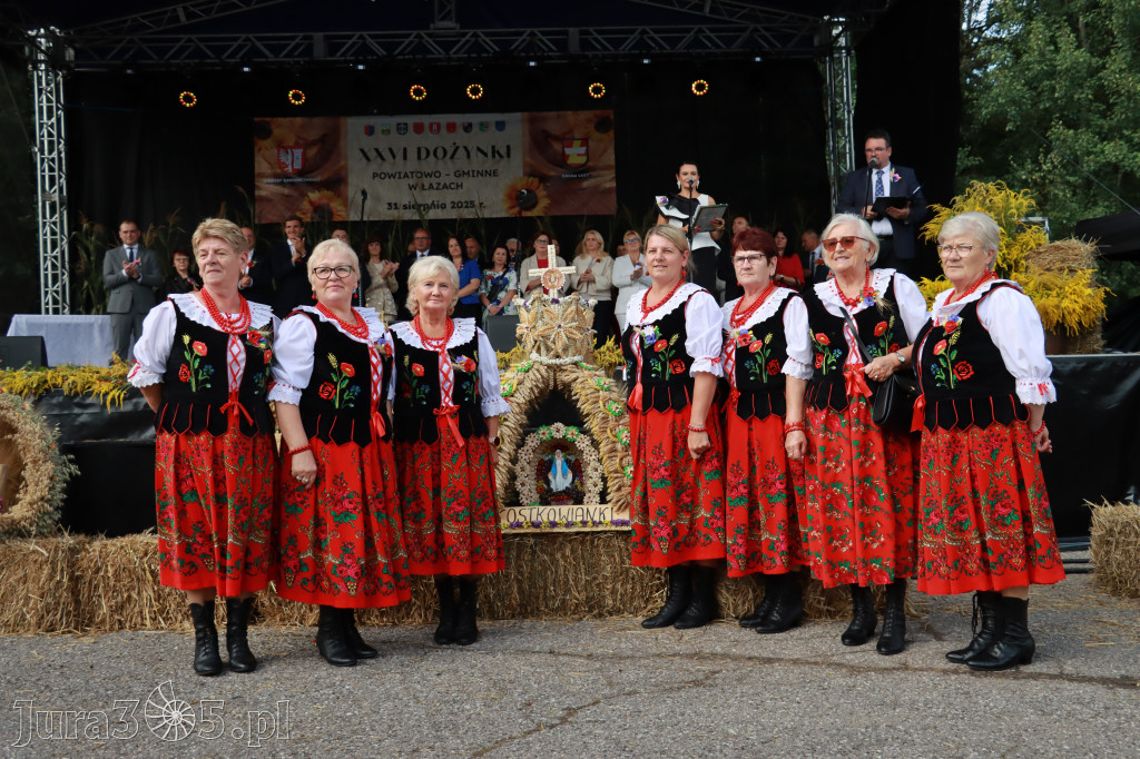 Fotorelacja I: XXVI Dożynki Powiatowo - Gminne w Łazach