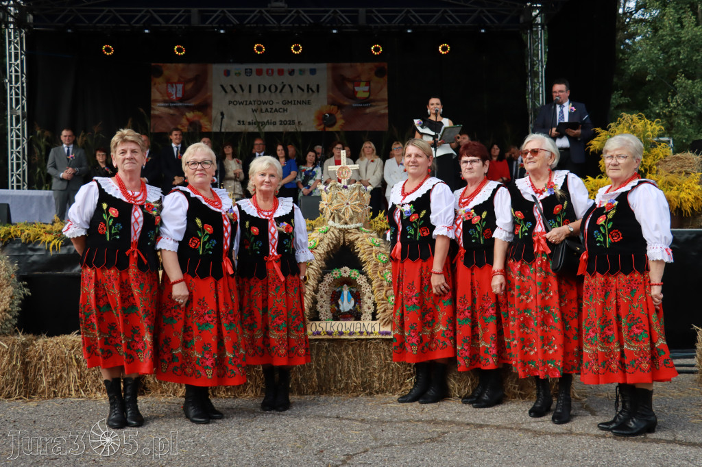 Fotorelacja I: XXVI Dożynki Powiatowo - Gminne w Łazach