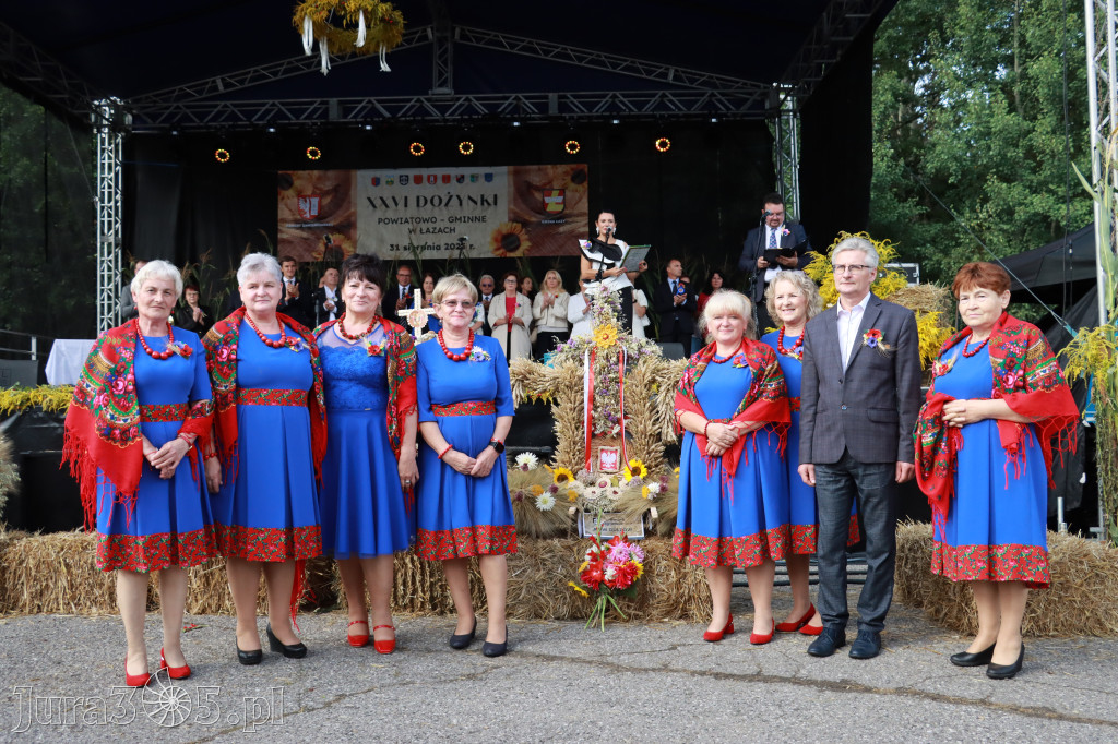 Fotorelacja I: XXVI Dożynki Powiatowo - Gminne w Łazach